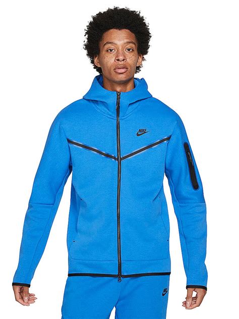 nike tech fleece anzug herren hellblau|Nike tech fleece.